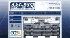 Desktop Screenshot of crowleyservices.com