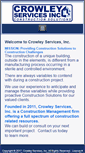 Mobile Screenshot of crowleyservices.com